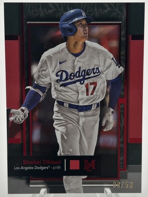 2024 Topps Museum Collection - Shohei Ohtani #1 Ruby /50