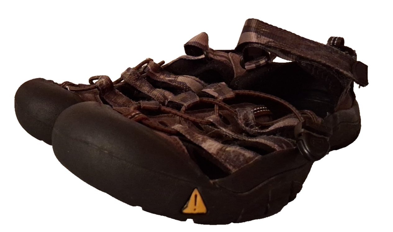 Sandali Keen Newport ragazzo (uomo taglia 5) verdi mimetici impermeabili escursionismo outdoor