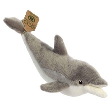 Aurora Eco Nation 35020 Dolphin Plush Animal Toy, 15-inch Width
