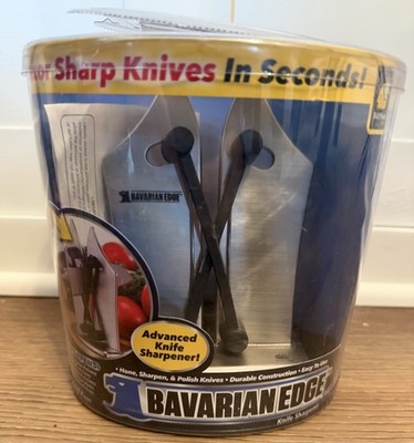 Bavarian Edge Knife Sharpener by Bulbhead Quick Easy to Use All Knife Types
