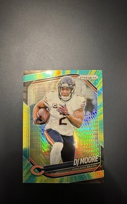 2025 Panini Prizm - D.J. Moore #92 Hyper Prizm /200