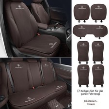 F&uuml;r Mercedes-Benz-AMGGT-CL-CLA-CLE-CLK-CLS-CLC-3D Luxus Eisleder Auto sitzbezug