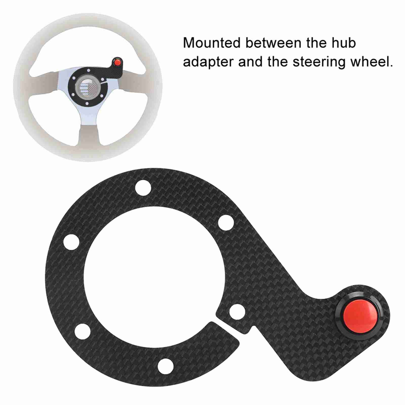 Carbon Fiber External Horn Button Kits For //Nardi/ New↑