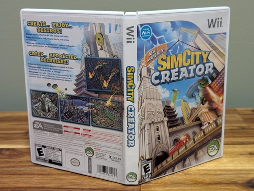 SimCity Creator (Nintendo Wii, 2008)➡️CIB - Tested - Near Mint 📀! - Picture 4 of 5