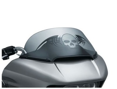 Kuryakyn Airmaster Zobie 1825 Theme Windshield For Harley Road Glide 2015-2024