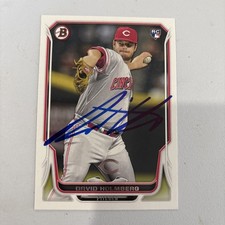 David Holmberg 2014 Bowman Signed Autographed Baseball Card #218
