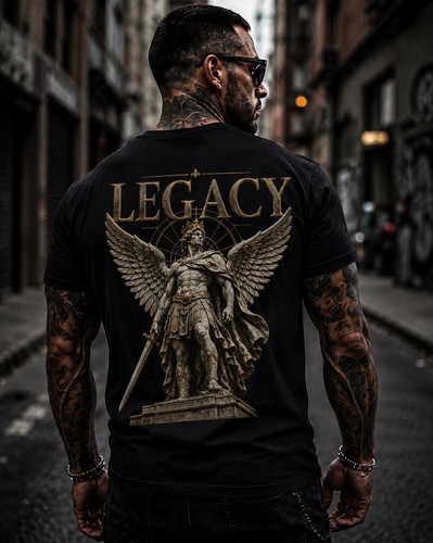 Legacy Warrior Shirt, Archangel Warrior Tee, Angel Warrior Shirt,