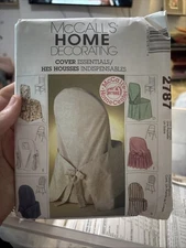 McCall's Home Decorating Chair Cover Essentials 2787