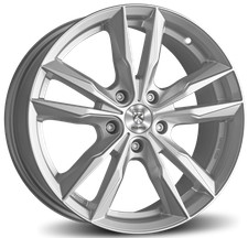 CERCHIO IN LEGA PER MINI JCW 7,5J17" 5X112 35 79,60 REDS FAST ARGENTO LUCIDO