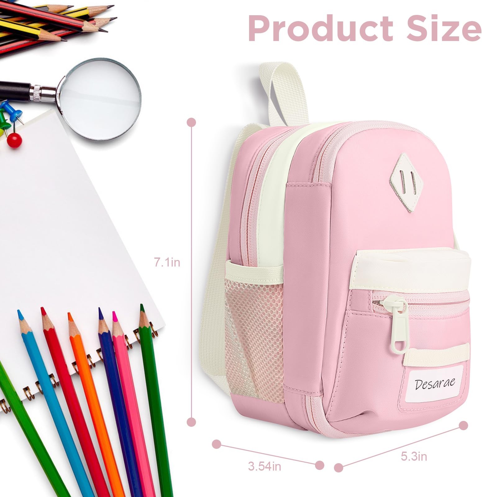 Large Capacity Pencil Case Mini Backpack Pencil Case Storage High Capacity Ba