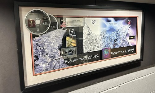 KORN "Follow the Leader" X2 RIAA CERTIFIED SALES AWARD 2MILLION-FREE SHIPPING - Picture 2 of 19