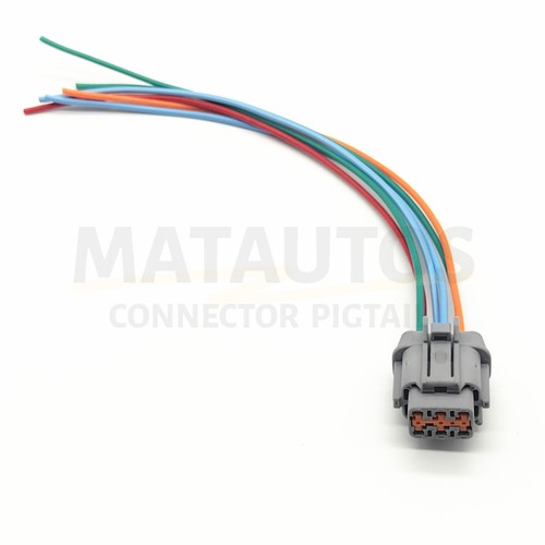 6 Wire Front Headlamp Headlight Connector Repair For Nissan 370Z 2009-2019 - Picture 7 of 7