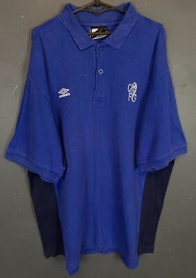 【00s Umbro】Chelsea tshirt soccer uniform Chelsea 2000 Umbro Away Football Shirt - Yellow - L Boys