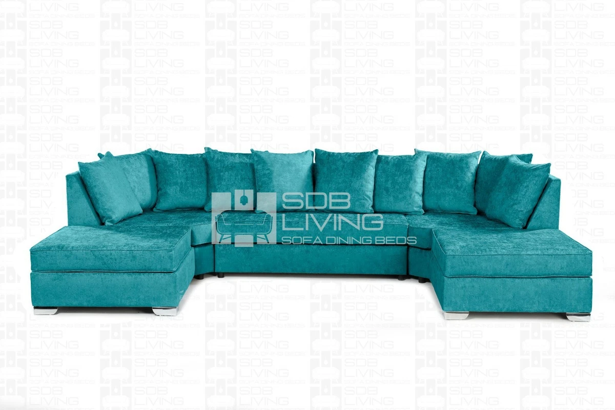 Teal sofa online beds for sale