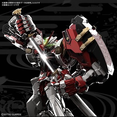 BANDAI HiRM Hi-Resolution MBF-P02 1/100 Gundam Astray Red Frame