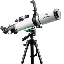Telescope 70mm Aperture 500mm Focal Length Star Finder Bracket Stable Tripod