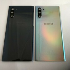 Genuine Samsung NOTE 10 N970F Rear Back Glass Battery Cover  Panel WITH LENS