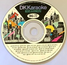 DK KARAOKE EDIT-A-VISION DISC DKG - 77 - MOST REQUESTED - RARE - OOP