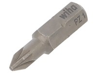 "07859 Bit Pozidriv® PZ1 L. Ges: 25Mm Befestigung: 1/4\" (C6,3 Mm) Wiha"