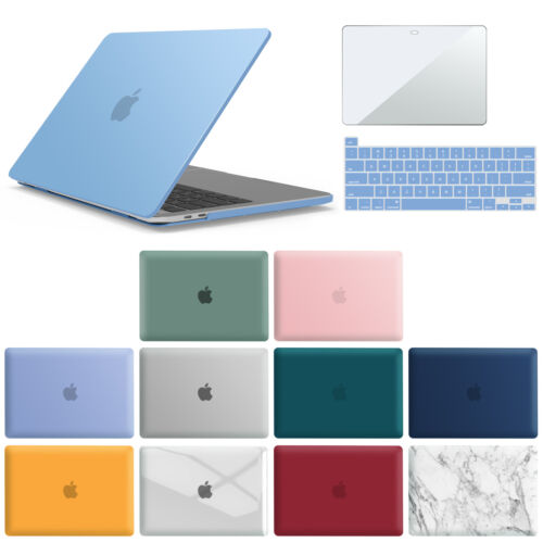 Étui IBENZER pour MacBook Pro 13 15 pouces avec housse clavier + protection d'écran - Photo 1/214