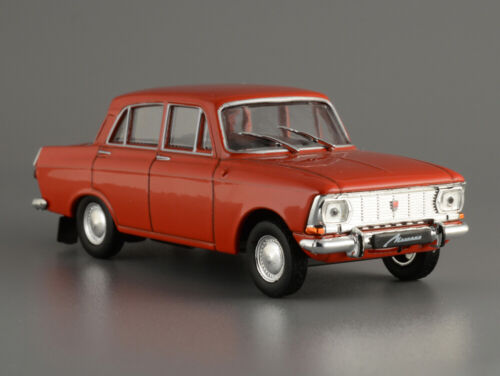 Moskvich-412 Rojo Sedán Soviético URSS 1967 Año 1/43 Escala Coleccionable Mod... - Imagen 3 de 12