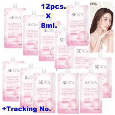12Pcs SEWA Overnight Cream&Mask Night Cream Reduce Wrinkles Anti Aging