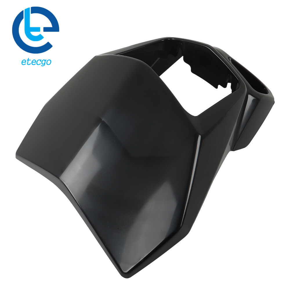 Suzuki DR-Z400S DRZ400SM Headlight Cover - Black Plastic, PIT66