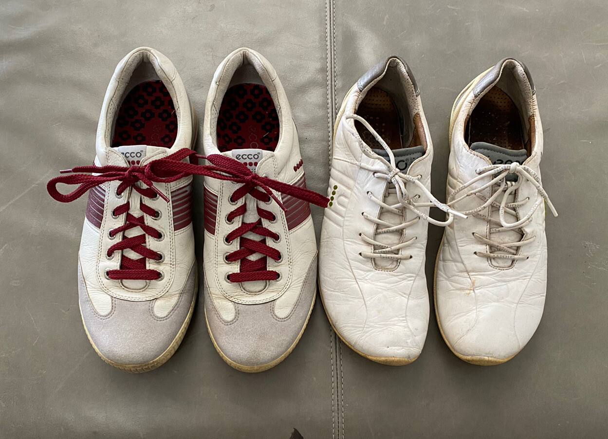 Scarpe da golf Ecco BIOM Hydromax da uomo senza punte lotto di 2 paia 44 10 5D US