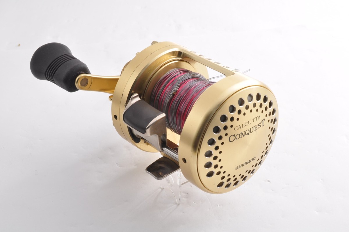 Shimano 03 Calcutta Conquest 401 Left Baitcasting Reel Exc+5 From