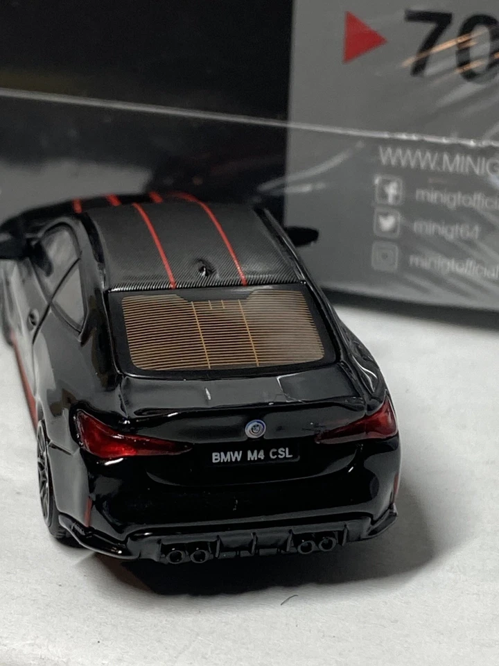 Mini gt 1/64 🇨🇵 BMW m4 csl , Black Sapphire #703 - Photo 4/4