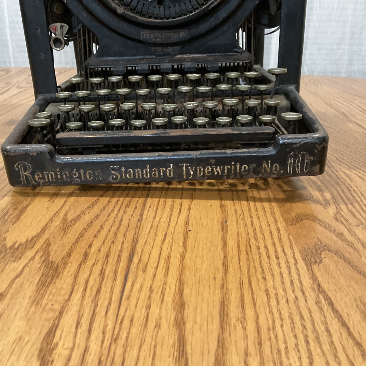 Vintage Antique REMINGTON STANDARD TYPEWRITER No. 10 for
