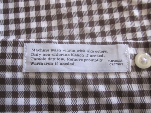 Nordstrom Non-Iron Traditional Fit Plaid Men's Dress Shirt Brown 16|33 $49.50 - Picture 6 of 6