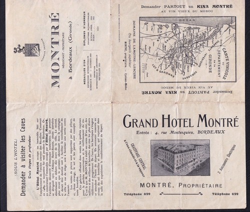 Livret-Guide officiel 1931-1932 BORDEAUX et sa Région Publié par Baudelot - Picture 6 of 6