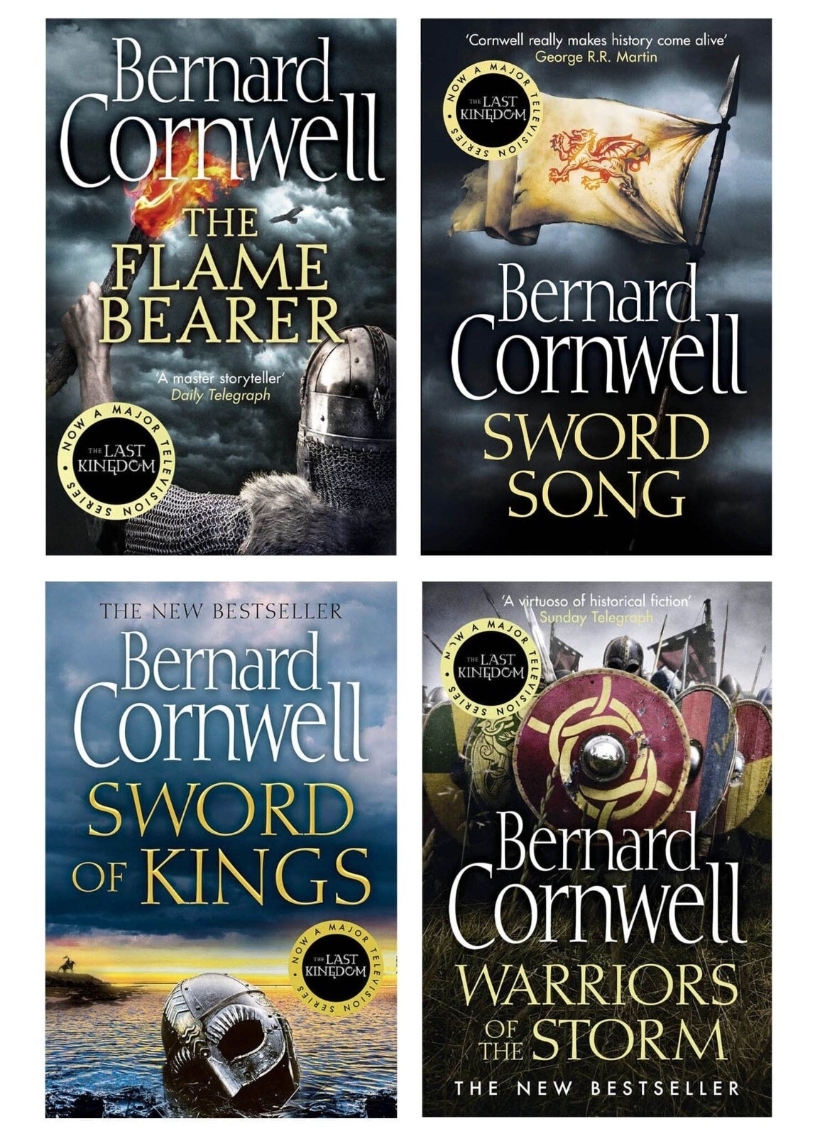 Harpercollins Publishers The Last Kingdom By Bernard Cornwell (Books 4, 9, 10 & 13) Collection 4 Books Set - Fiction - Paperback - Image 2