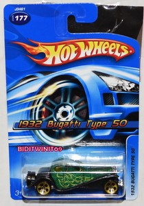 1932 bugatti type 50 hot wheels