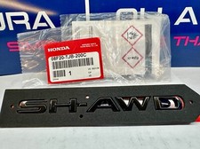 Acura 2022-2025 Black Sh-awd Emblem Genuine Oem Part 08f20-tjb-200c