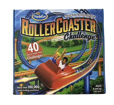Thinkfun Roller Coaster Challenge Thrill Ride Building Game Stem New & Sealed