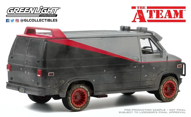 グリーンライト　1983 GMC Vandura Amazon.com: Greenlight 1:24 Hollywood - The A-Team - 1983