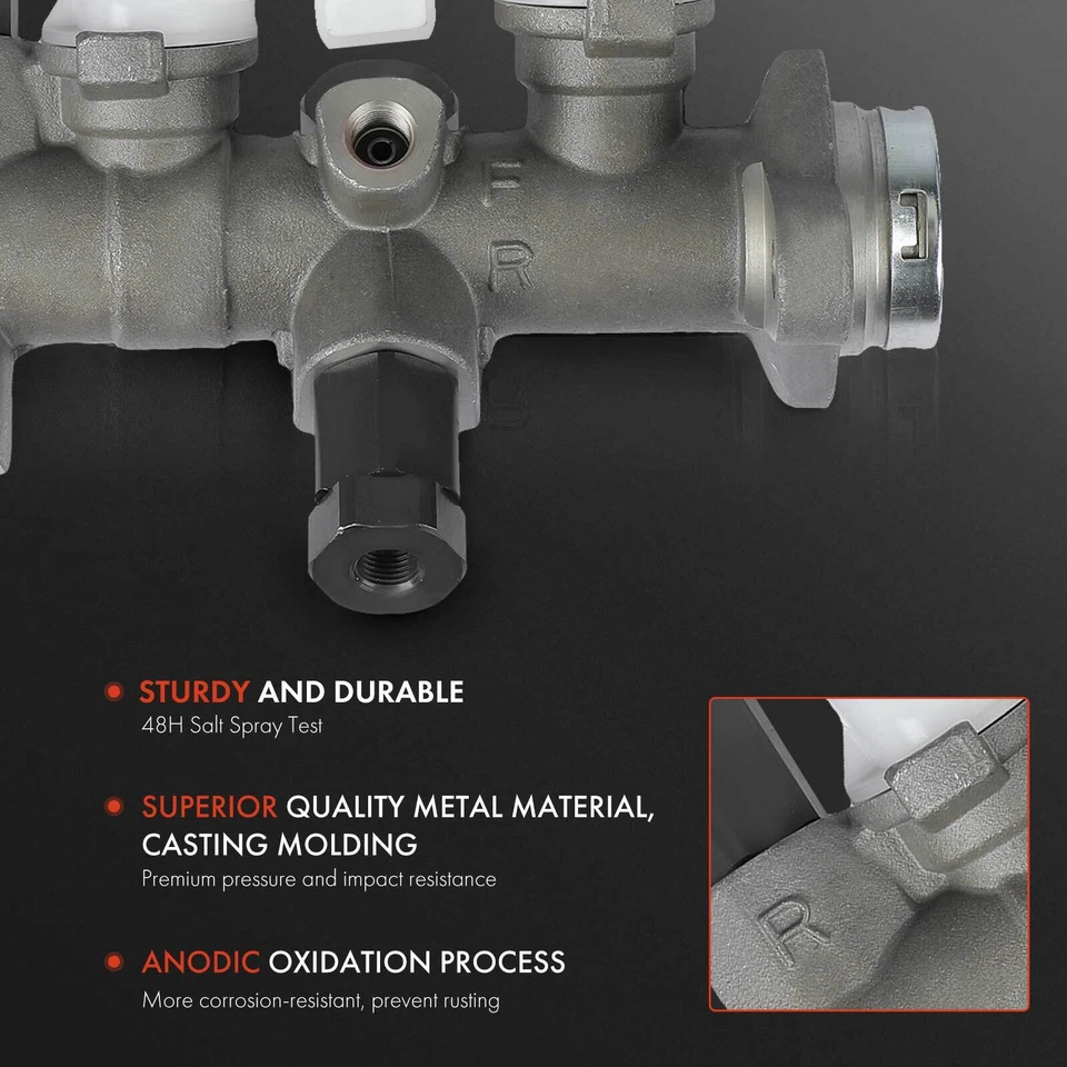 Cilindro maestro de freno con depósito para Nissan 200SX 1995-1998 Sentra 1995-1999 Foto 2 de 4