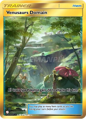 Venusaurs Domain Non Holo Pokemon Card VMAX EX GX ACG V Star custom