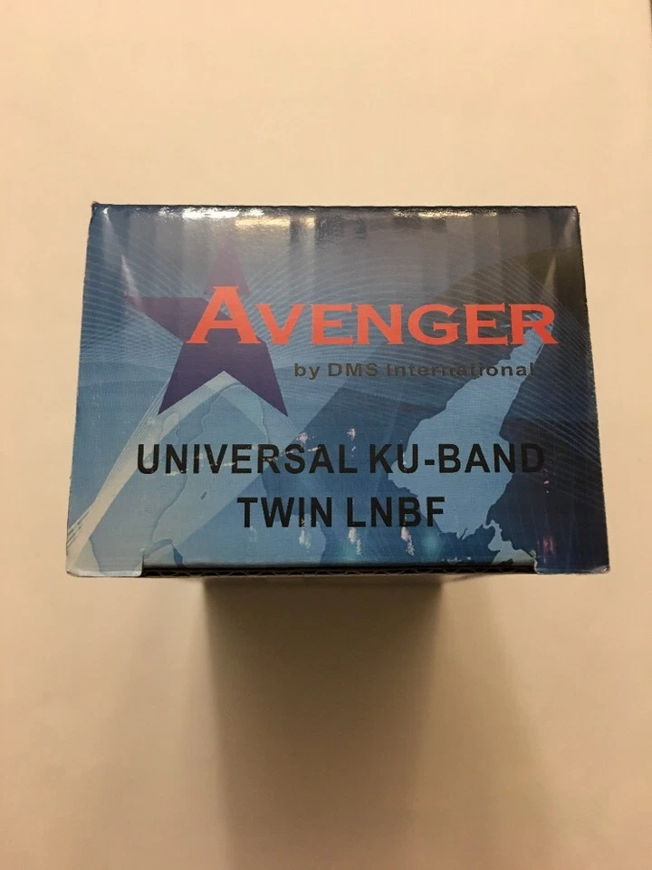 Avenger KSC322-2 0,2 дБ универсальный двойной выход Ku-диапазон спутниковый LNB, HDTV готов - Изображение 3 из 4