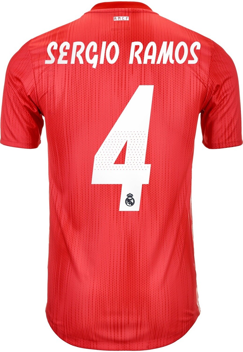 【レア】Real Madrid Sergio Ramos adidas New Adidas Sergio Ramos Real Madrid 18/19 Third Jersey (DP5445