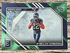 2023 Panini Donruss Elite Football Derrick Henry Green Field Vision Insert FV-9