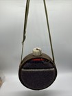 Vintage Western Style 2 Quart Wool Flannel Water Canteen Camping Boy Scout