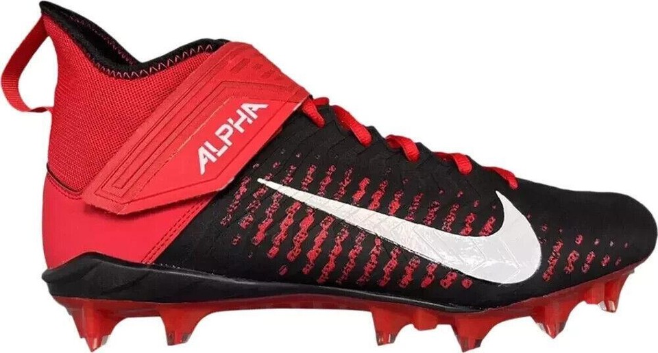 Nike Alpha Menace Pro 2 Mid Black University Red for Sale