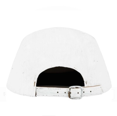 In Hand* Supreme X MM6 Mason Margiela Painted Camp Cap WHITE SS24