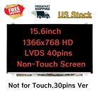 For Sony Vaio Sve151D11L Laptop 15.6 Wxga Slim Led Lcd Screen 40Pin Replacement