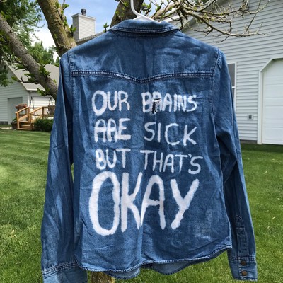 twenty one pilots jean jacket