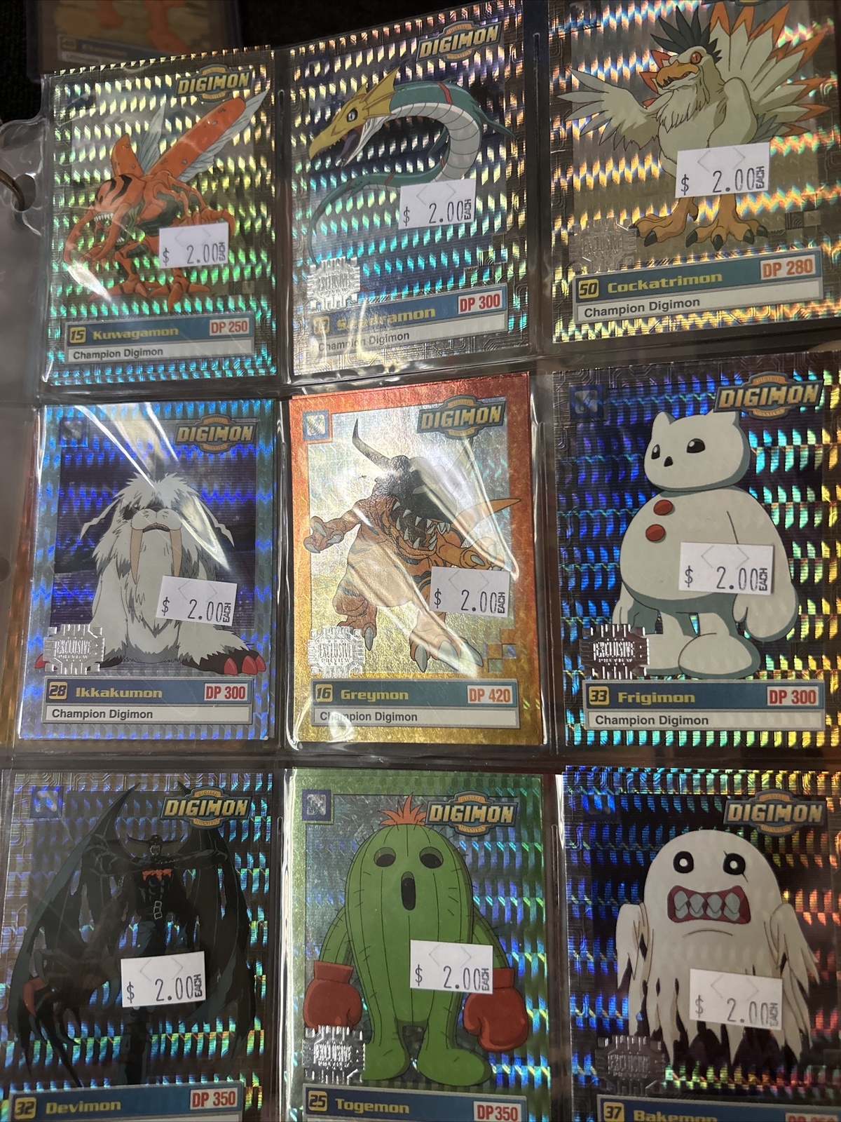 Digimon 1999 Bandai Cards Lot Of 150 Cards With 50 + Holos And 5 Posters - Picture 3 of 19