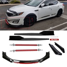 Front Bumper Lip Spoiler Splitter Rear Lip Side Skirt For KIA K5 GT GT-line